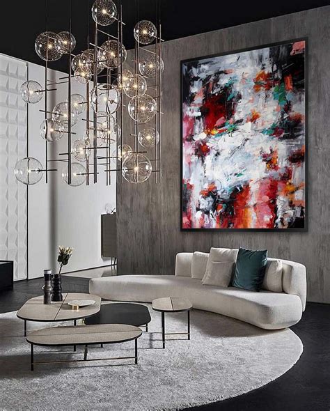 art  living room walls