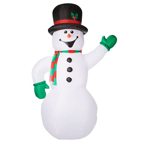 airblown inflatables  ft snowman walmartcom