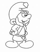 Cartoon Smurf Gutsy Coloring Smurfs Pages Uncolored Drawings Draw Kids Disney Dari Disimpan Happy Library Clipart Wikia Wiki sketch template
