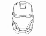 Iron Man Coloring Pages Mask Ironman Avengers Face Diy Helmet Head Deviantart Psychology Para Colorear Print Template Getcolorings Color Printable sketch template