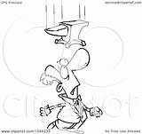 Anvil Cartoon Falling Man Looking Toonaday Outline Illustration Royalty Rf Clip Leishman Ron 2021 sketch template