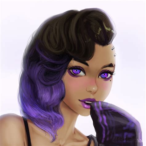 Sombra Overwatch By Asteltainn Hentai Foundry