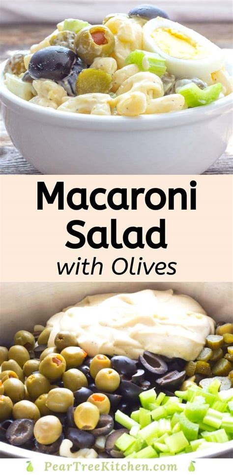 Creamy Picnic Style Macaroni Salad Recipe Pear Tree Kitchen