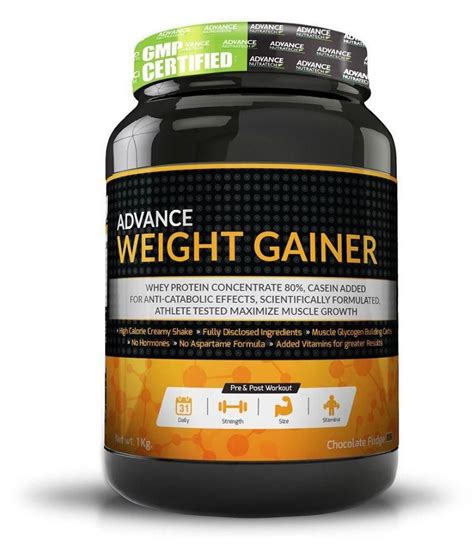 advance weight gainer kg chocolate buy advance weight gainer kg