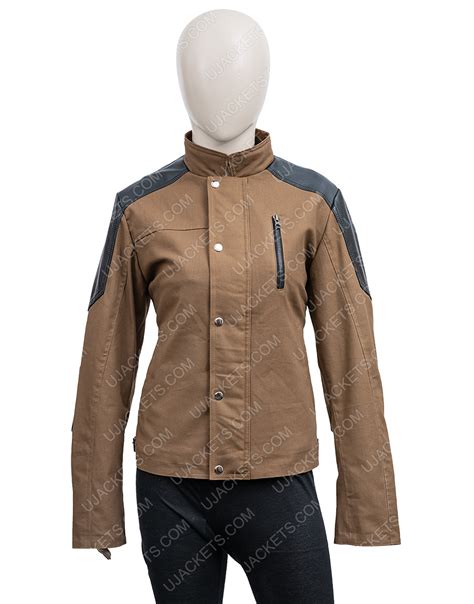 the old guard andy jacket charlize theron cotton jacket