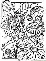 Fantasy Coloring Pages Colouring Popular Adult sketch template