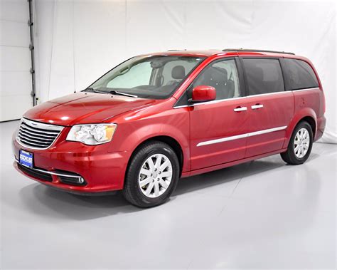 pre owned  chrysler town country touring fwd mini van passenger