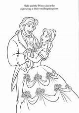 Disney Wedding Coloring Pages Getdrawings sketch template