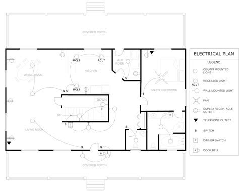 floor plan  electrical house jhmrad