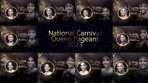 National Carnival Queen Contestants Sashing Ceremony This Thursday