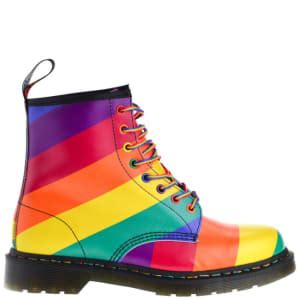 dr martens regenboog herenschoenen voor  bij taft shoes