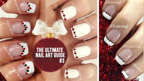 diy cute easy christmas nail polish art designs  beginners   ultimate guide
