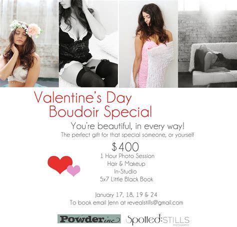 reveal valentine s boudoir special