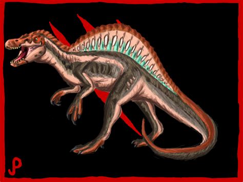 jurassic park iii spinosaurus by alien psychopath on deviantart