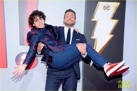 Zachary Levi Joins Shazam Cast For Hollywood Premiere Photo