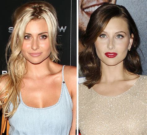 aly michalka s hair at ‘grown ups 2 — do you love her new dark ‘do