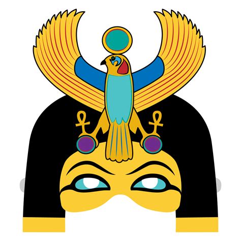 egyptian bird god mask bmp booger