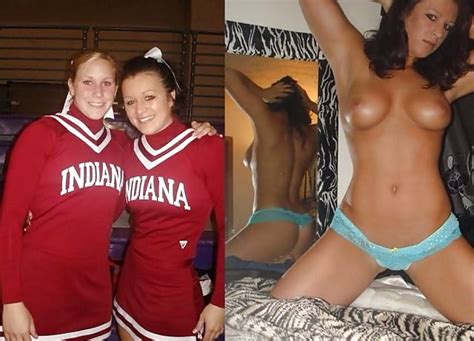 cheerleaders dressed and undressed 3 pics