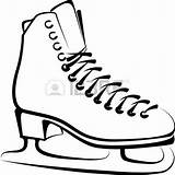Skate Hockey Coloring Getcolorings Ice Clipart sketch template