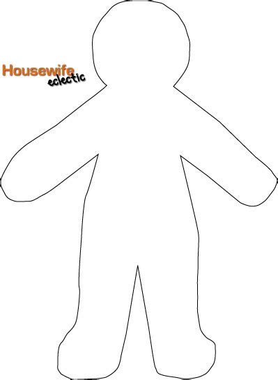 paper doll template halloween costumes housewife eclectic
