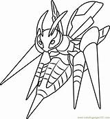 Pokemon Mega Coloring Pages Evolution Beedrill Color Printable Getcolorings sketch template