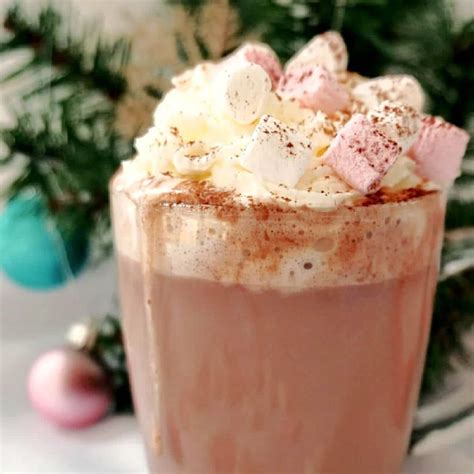 christmas hot chocolate  marshmallows