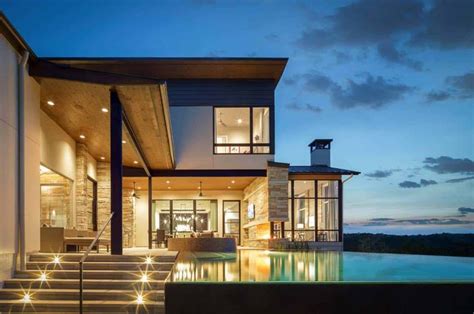 impressive hilltop home enjoys panoramic views  texas hill country hill country homes