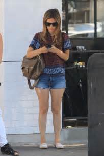 Rachel Bilson In Jeans Shorts Out In La Gotceleb