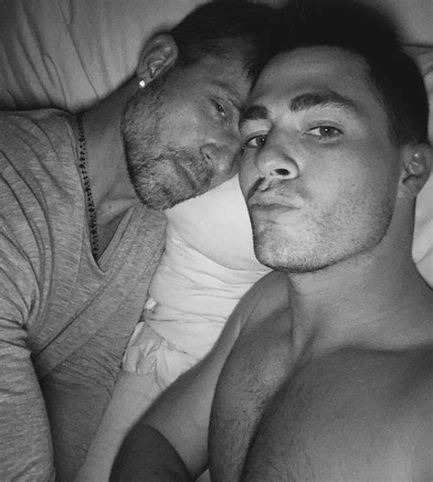 Dlisted Colton Haynes Got Engaged In A Lavish Ass