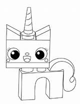 Unikitty Coloring Pages Unicorn Printable Princess Lego Movie Kitty Kids Book Choose Board sketch template