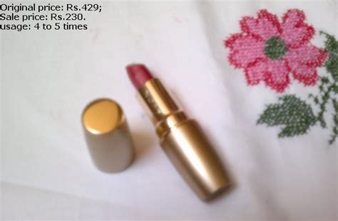 Avon Goldshine Lipstick Golden Rose