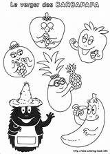 Barbapapa Pobarvanke Pobarvanka Obst Familie sketch template