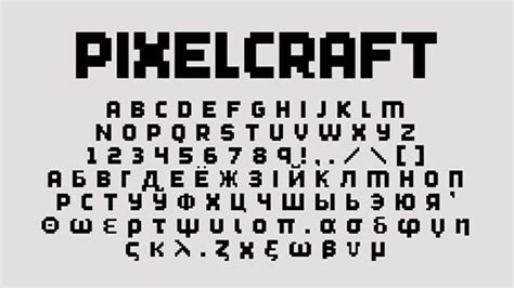 minecraft font alternate style minecraft font  fonts minecraft