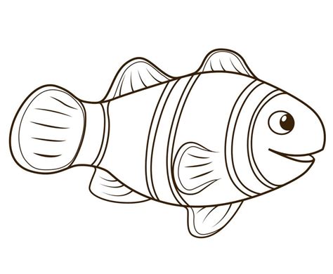 saddleback clownfishes coloring page  printable coloring pages
