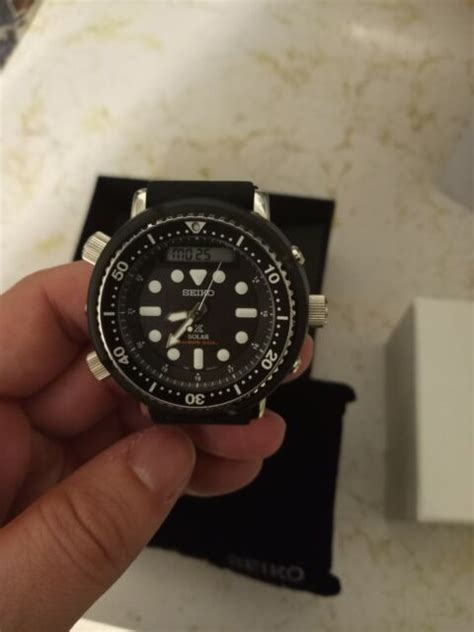 Seiko Prospex Men S Black Watch Snj025 For Sale Online Ebay