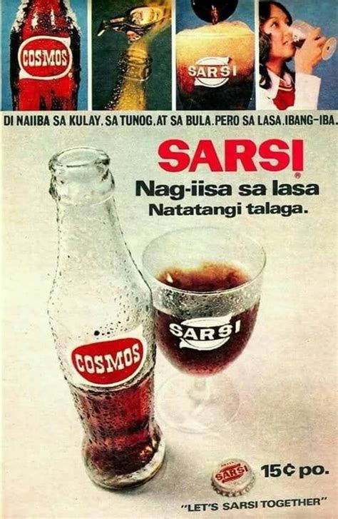 cosmos or sarsi with egg natch old advertisements old
