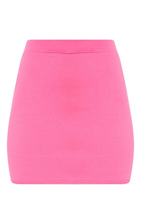 pink mini skirt prettylittlething usa