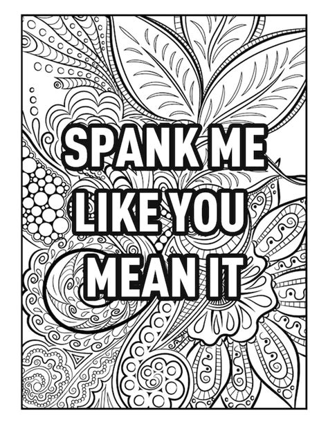 adult curse word printable coloring pages digital  etsy uk