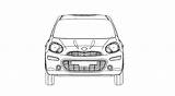 Micra March Officiels Revealed Sketches Croquis Carscoops Exciting Nouveaux sketch template