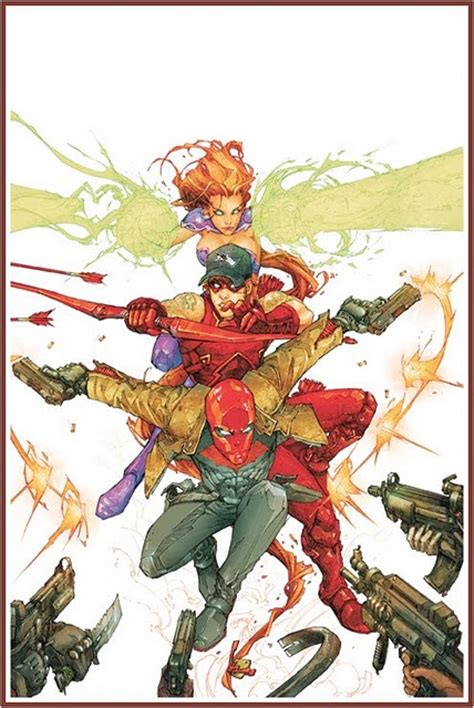 red hood and the outsiders featuring starfire