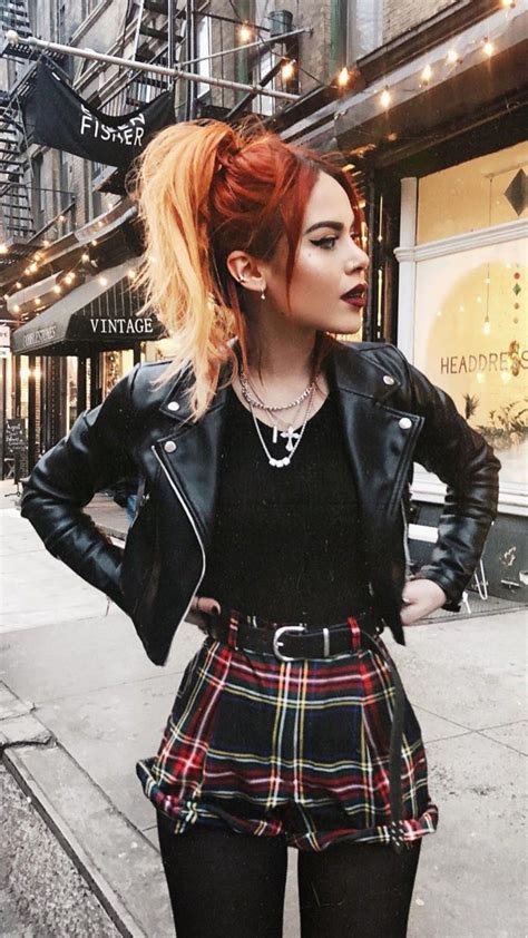 pin  paisleynet  punk style fashion edgy fashion grunge outfits