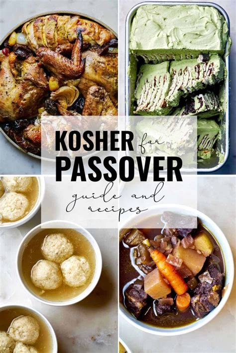 kosher  passover recipes