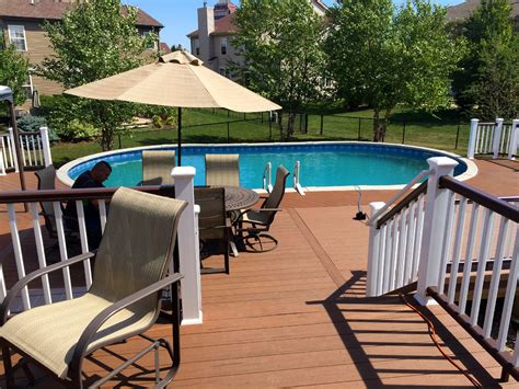 chicagoland pool deck cost archadeck outdoor living