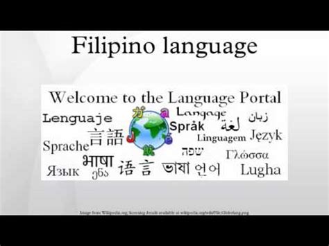 filipino language youtube