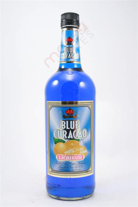 potters blue curacao liqueur  morewines