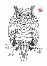 Owl Tattoo Designs Tattoos Outline Printable Drawing Stencils Stencil Owls Deviantart Print Drawings Patterns Body Branch Fc07 Sketches Canvas Thebodyisacanvas sketch template