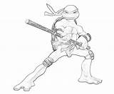 Coloring Ninja Pages Donatello Turtles Quality High sketch template