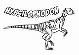 Colorir Dinossauros Hypsilophodon sketch template