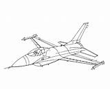 Jet Drawing Fighter Coloring 16 Aircraft Pages Line Plane Draw Drawings 18 Military Amd Jets Step Fighting F16 Airplane Falcon sketch template