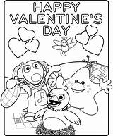 Valentine Coloring Valentines Printable Pages Happy Cards Kids Pdf Card Color Spongebob Print Sheets Getcolorings Fresh Library Choose Board St sketch template